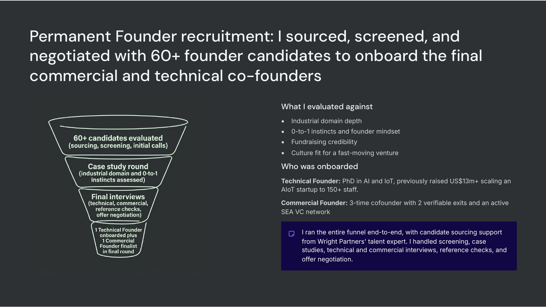 0 to 1 Venture Build slide 8